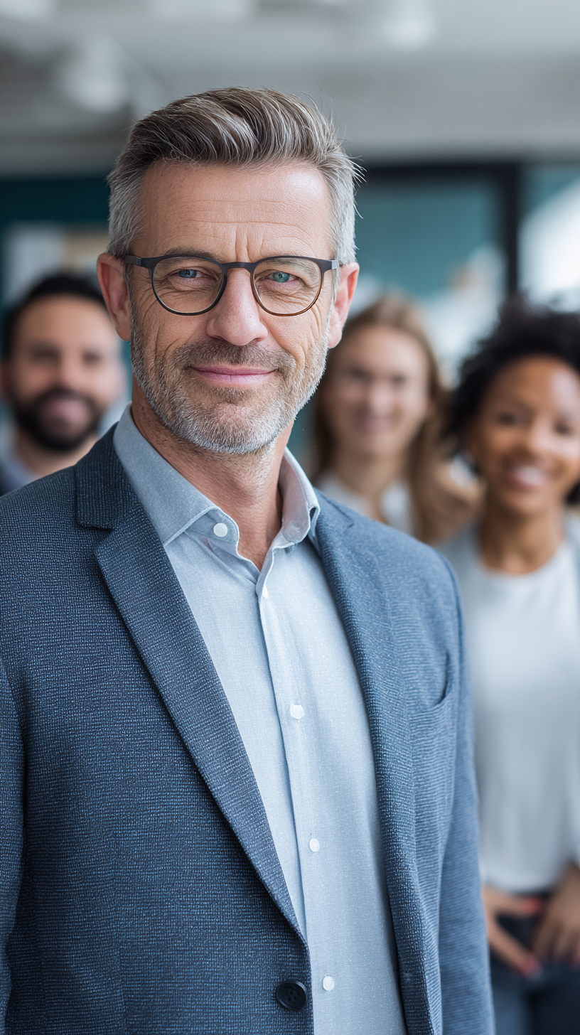 Motiv Führungskraft und Team – Verantwortung übernehmen